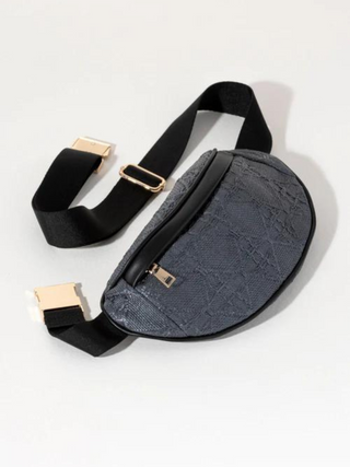 Adrienne Belt Bag - Black