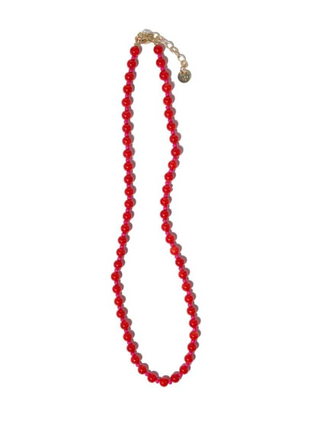 Drew Necklace - Red