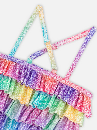 Rainbow Two Piece Swimsuit - Toddler Girl