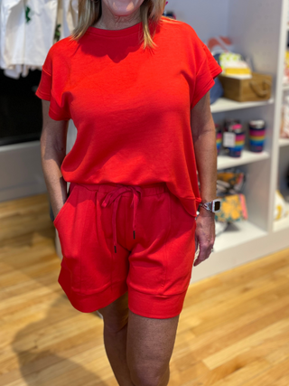 Soft Shorts Red