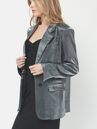 Wild Card Gunmetal Blazer