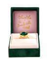 Braid Ring Gem Emerald
