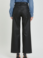 Logan Dad Jean Coated Black