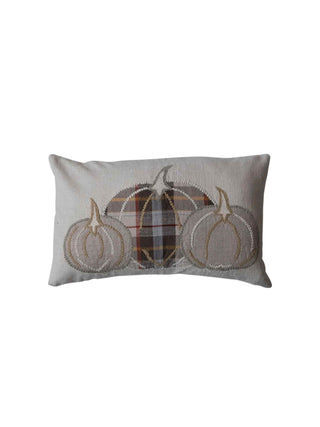 3 Pumpkins Lumbar Pillow