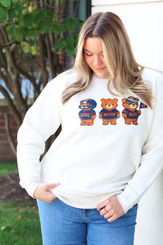 Baby Bears Adult Sweatshirt