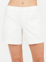 6" Twill Shorts - Bright White