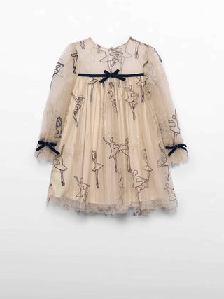 Ballerina Bow Dress - Girl