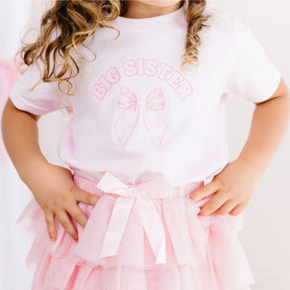 Big Sister Bow T-Shirt - Infant Girl