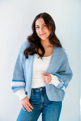 Blue Cardi