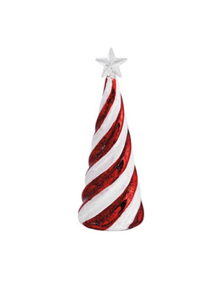 Candy Cane Glass Tree - Large