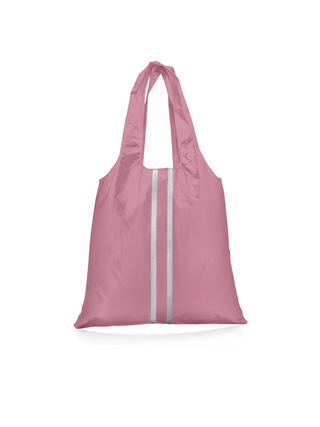 Carryall Tote Bag with Pocket in Fairy Pink