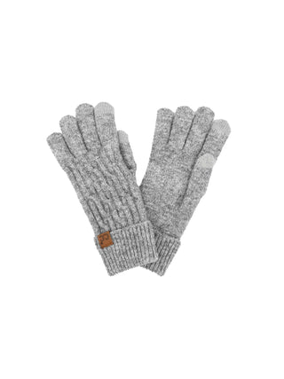 Chain Link Gloves - Grey