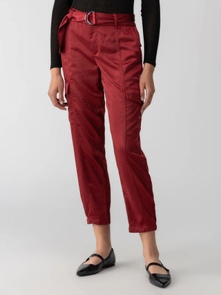 Classy Cargo Trouser Garnet