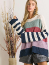 Color Me Cozy Stripe Sweater