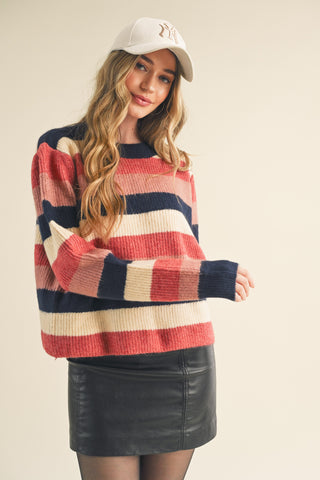 Colorblock Sweater