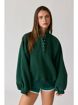 Comfy Cuddly Sweatshirt - Hunter Green