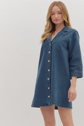 Cool Country Denim Dress