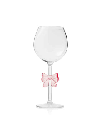 Coquette Bow Wine Glass