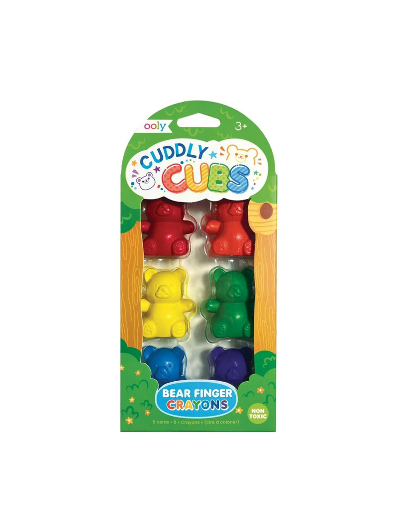 Cuddly Cubs Finger Crayons