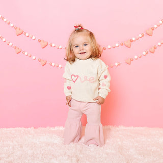 Ditsy Love Valentine's Sweater