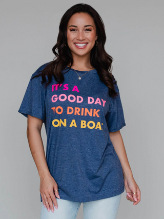 Drink on a Boat Tee