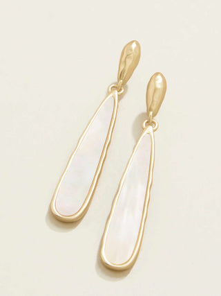 Drip Earrings Mother-of-Pearl