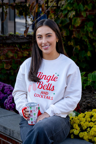 Exclusive Jingle Bells & Cocktails Sweatshirt