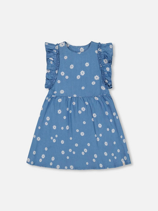 Floral Chambray Dress - Girl