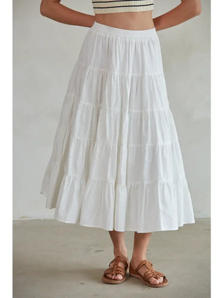 For a Moment Tiered Skirt