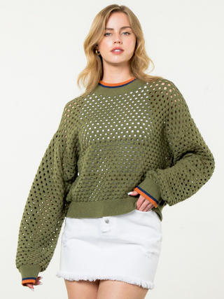 Fresh Air Affair Knit Sweater