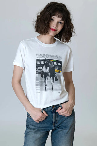 Girls Day Out White Mushie Tee
