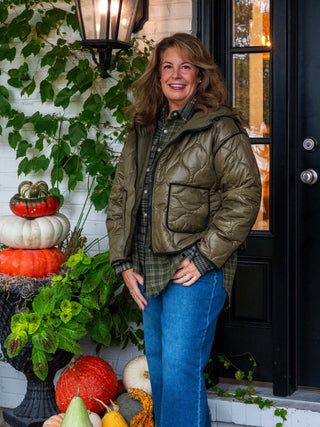 Good Ole Olive Jacket Quilted