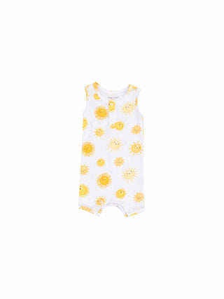 Happy Suns Sleeveless Romper