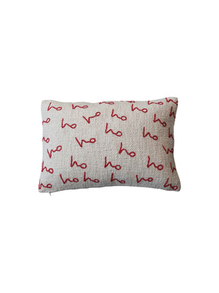 Ho Ho Ho Lumbar Pillow