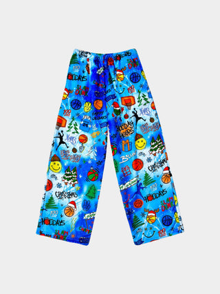 Holiday Hoops Plush Pants