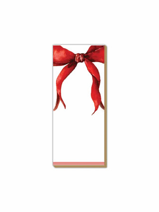 Holiday Red Bow Luxe Skinny Pad