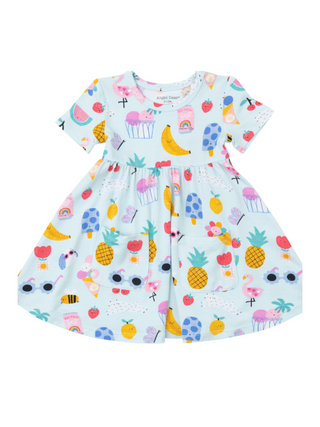 Ice Cream Giggles Twirly Dress - Toddler Girl