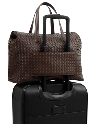 Katie Loxton Milan Cabin Bag - Chocolate