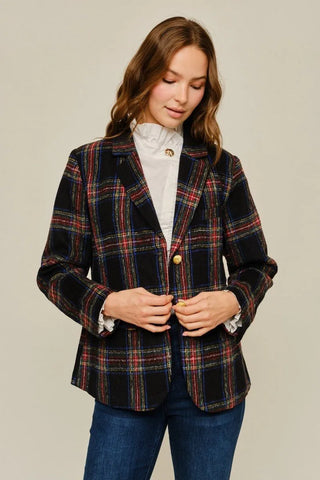 Keep It Festive Blazer Black