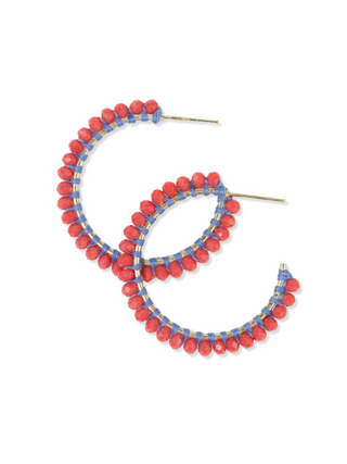 Lillian Hoops - Coral