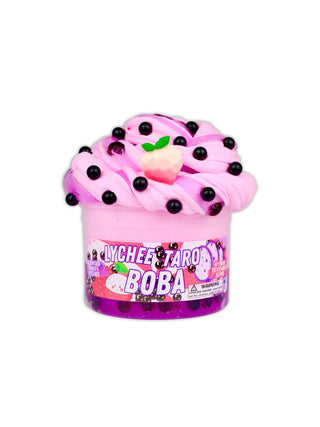 Lychee Taro Boba Slime