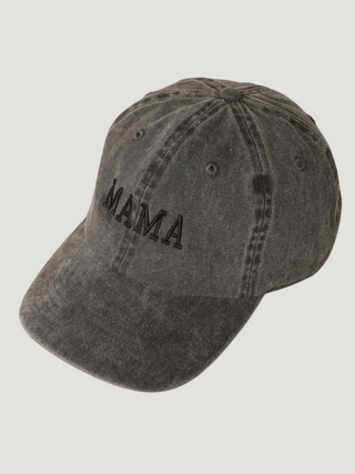 Mama Embroidered Cotton Baseball Cap