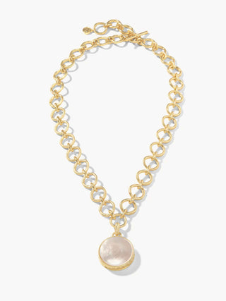 Naia Chunky Necklace 20" Pearlescent