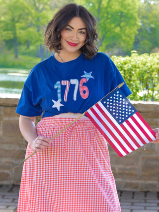 Navy USA 1776 Tee