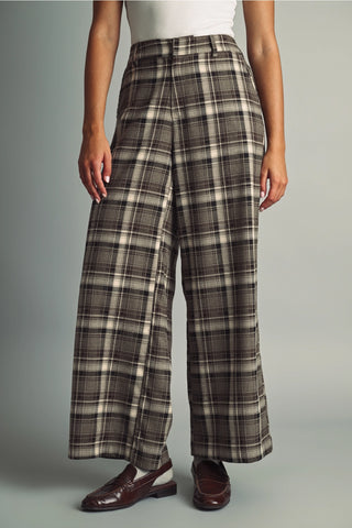 Patty Plaid Pattern Pants