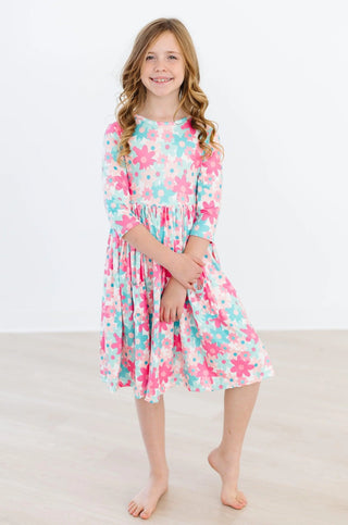 Petal Perfection Twirl Dress