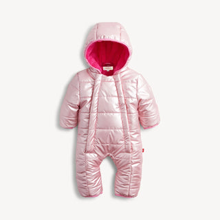 Pink Metallic Puffer