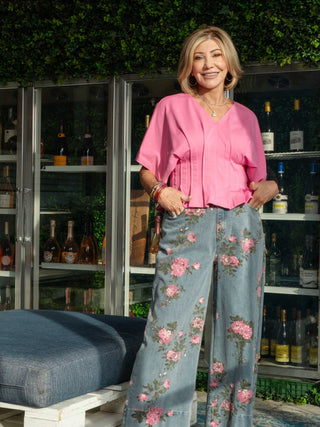 Pleat Please Top - Pink