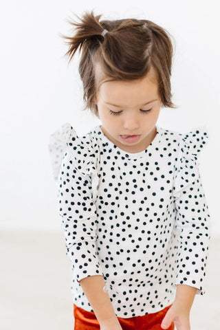 Polka Dot Long Sleeve Tee