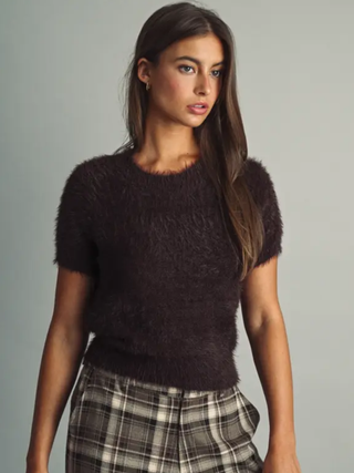 Pretty Plush Faux Fur Chocolate